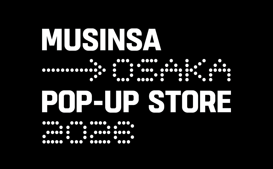 MUSINSA Osaka Pop-Up Store 2026