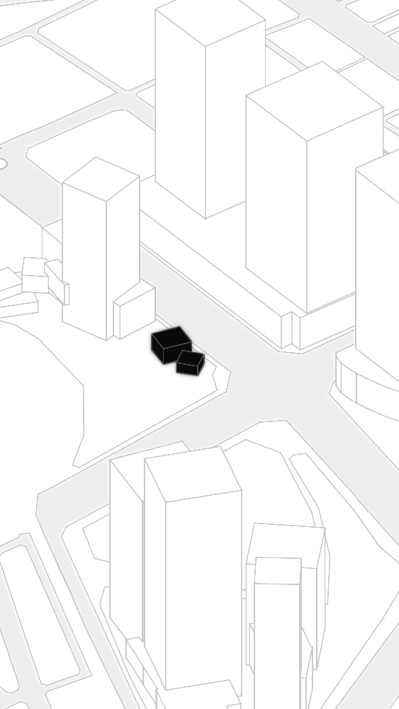 アクセスページのメインビジュアル：グラングリーン大阪の俯瞰の図